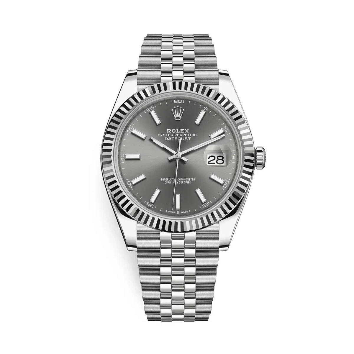 Купить копии элитных часов  Rolex Datejust II 41mm Dark Rhodium 126334: в наличии!