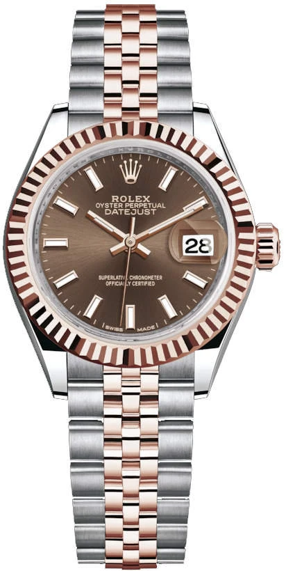 Купить копии элитных часов  Rolex Lady-Datejust 28 Oyster m279171-0017: в наличии!