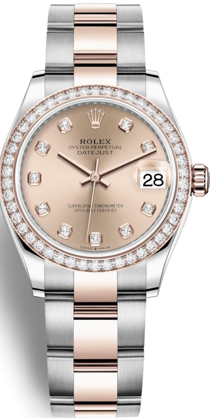 Купить копии элитных часов  Rolex Datejust 31 m278381rbr-0023: в наличии!