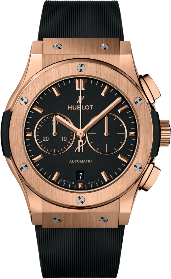 Купить копии элитных часов  Hublot Classic Fusion Chronograph King Gold 541.OX.1181.RX: в наличии!