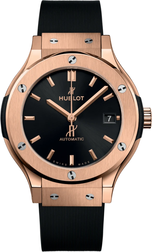 Купить копии элитных часов  Hublot Classic Fusion King Gold 565.OX.1480.RX: в наличии!