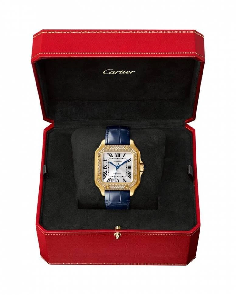 Купить копии элитных часов  Cartier Santos De  Watch WJSA0013: в наличии!