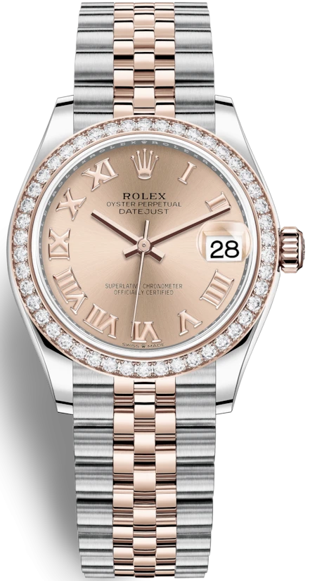 Купить копии элитных часов  Rolex Datejust 31 m278381rbr-0002: в наличии!