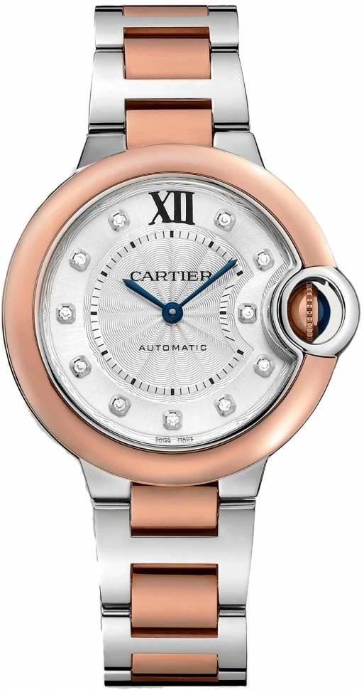 Купить копии элитных часов  Cartier Ballon Bleu De W3BB0021: в наличии!
