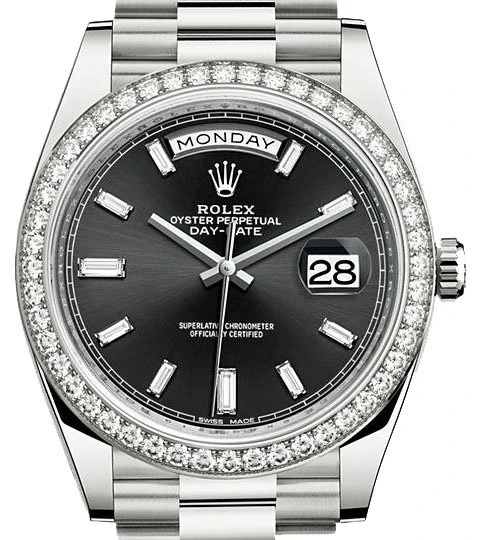 Купить копии элитных часов  Rolex Oyster Day-Date 40 m228349rbr-0003: в наличии!
