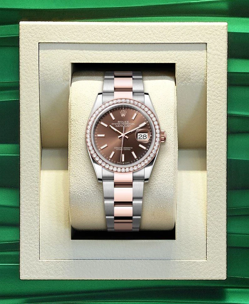 Купить копии элитных часов  Rolex Datejust 36 m126281rbr-0032: в наличии!
