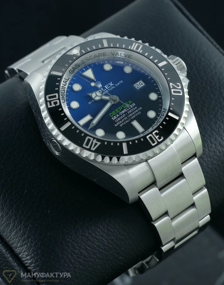 Купить копии элитных часов  Rolex Sea-Dweller Deepsea D-blue 126660: в наличии!