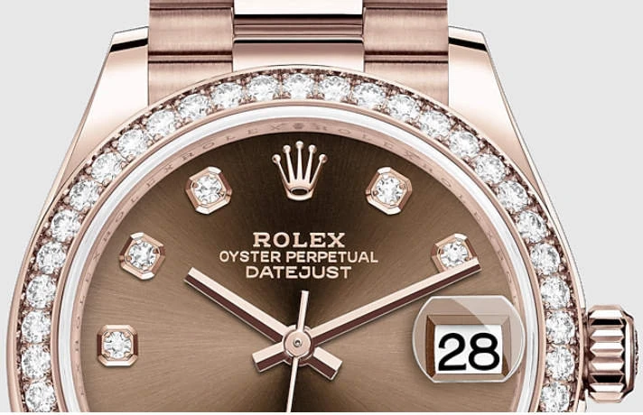Купить копии элитных часов  Rolex Datejust 31 Oyster m278285rbr-0006: в наличии!