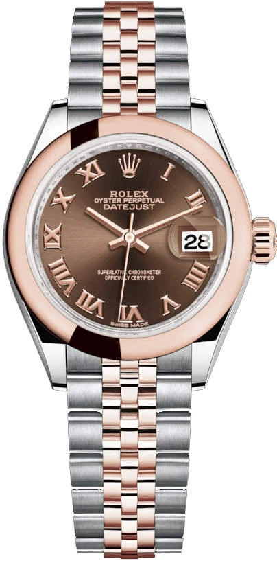 Купить копии элитных часов  Rolex Lady-Datejust 28 Oyster m279161-0009: в наличии!