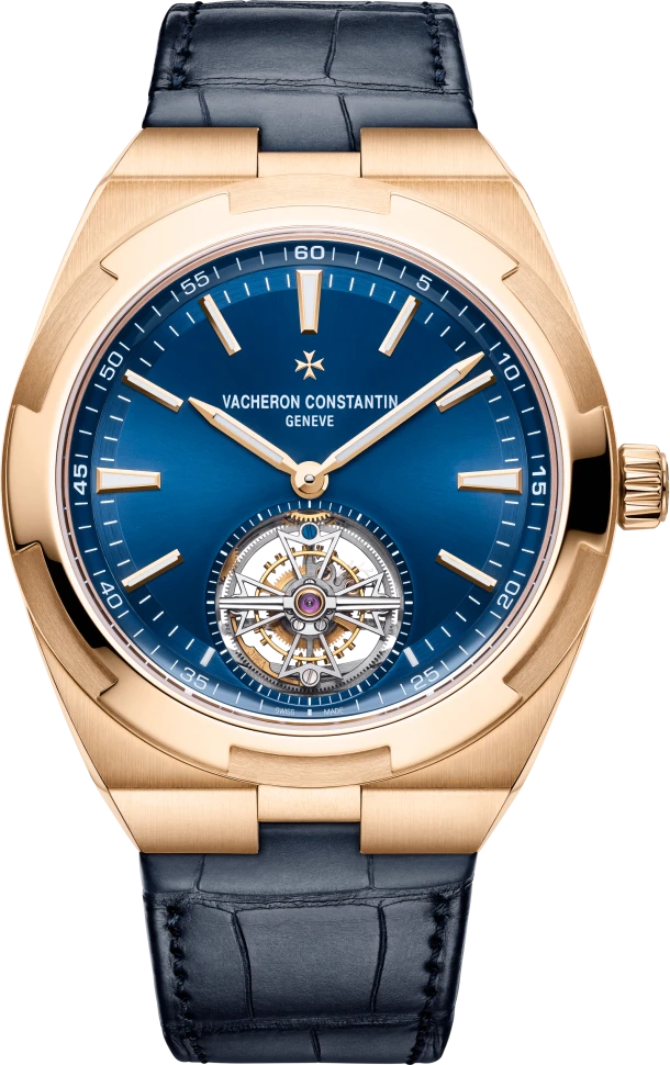 Купить копии элитных часов  Vacheron Constantin Overseas Tourbillon 6000V/110R-B733: в наличии!