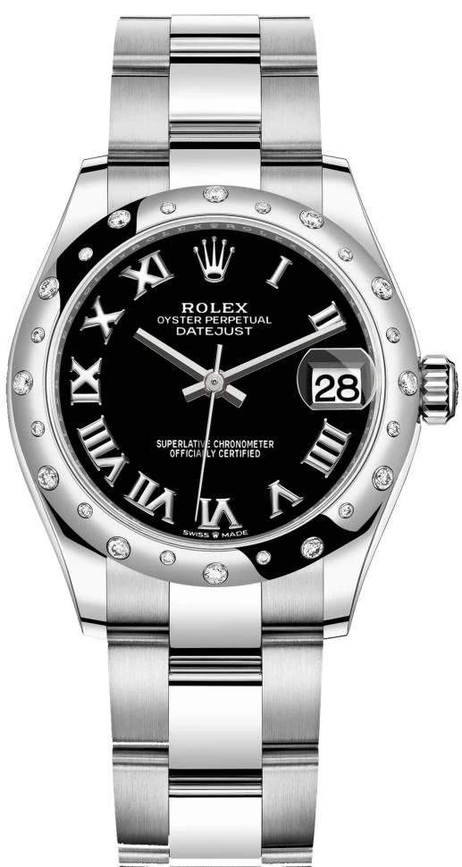 Купить копии элитных часов  Rolex Datejust 31 m278344rbr-0001: в наличии!