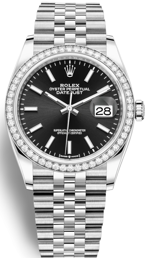 Купить копии элитных часов  Rolex Datejust 36 m126284rbr-0007: в наличии!