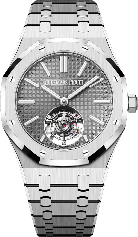 Купить копии элитных часов  Audemars Piguet Royal Oak Selfwinding Flying Tourbillon 26730ST.OO.1320ST.06: в наличии!