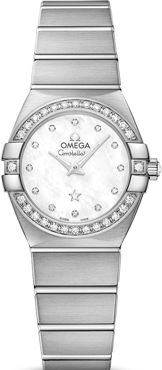 Купить копии элитных часов  Omega Constellation Quartz 24 mm 123.55.24.60.55.017: в наличии!