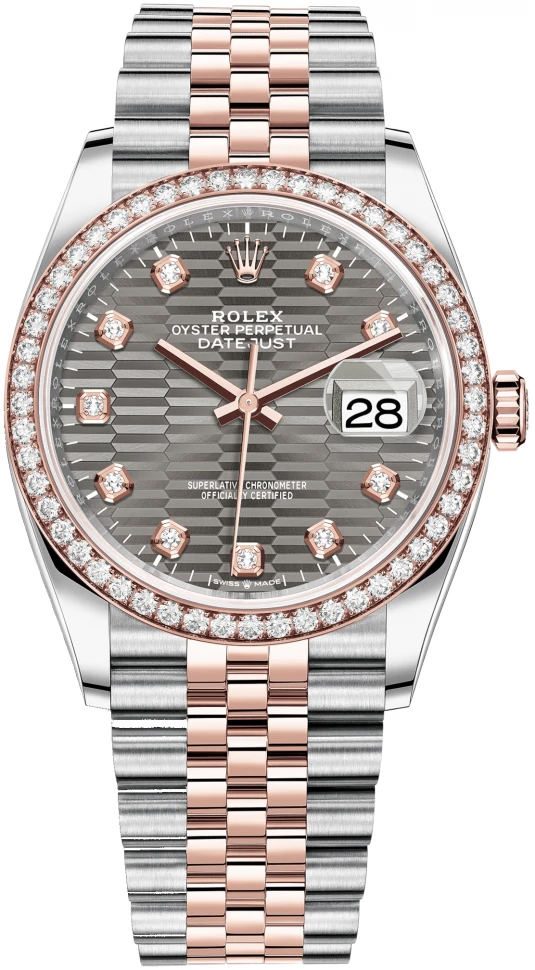 Купить копии элитных часов  Rolex Datejust 36 Oyster Perpetual m126281rbr-0029: в наличии!