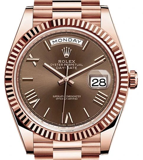 Купить копии элитных часов  Rolex Oyster Day-Date 40 m228235-0002: в наличии!