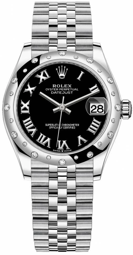 Купить копии элитных часов  Rolex Datejust 31 m278344rbr-0002: в наличии!