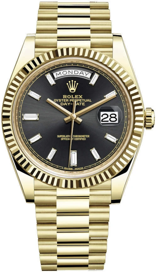 Купить копии элитных часов  Rolex Day-Date 40 Oyster m228238-0004: в наличии!
