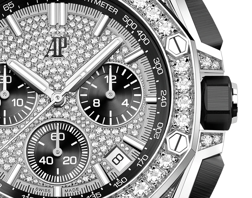 Купить копии элитных часов  Audemars Piguet Royal Oak Offshore Selfwinding Chronograph 26423BC.ZZ.2100BC.01: в наличии!