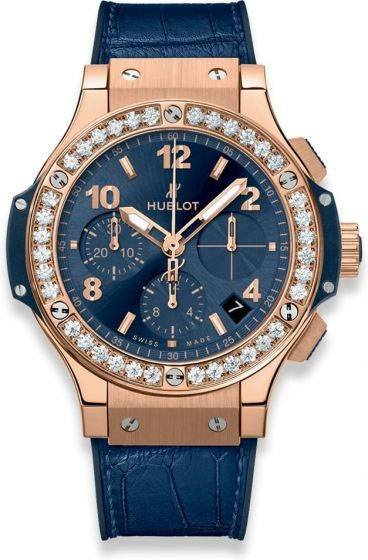 Big Bang Gold Blue Diamonds 41mm