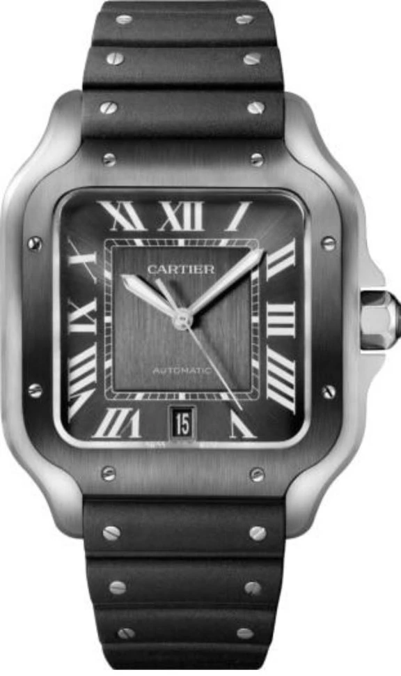 Купить копии элитных часов  Cartier Santos De WSSA0037: в наличии!