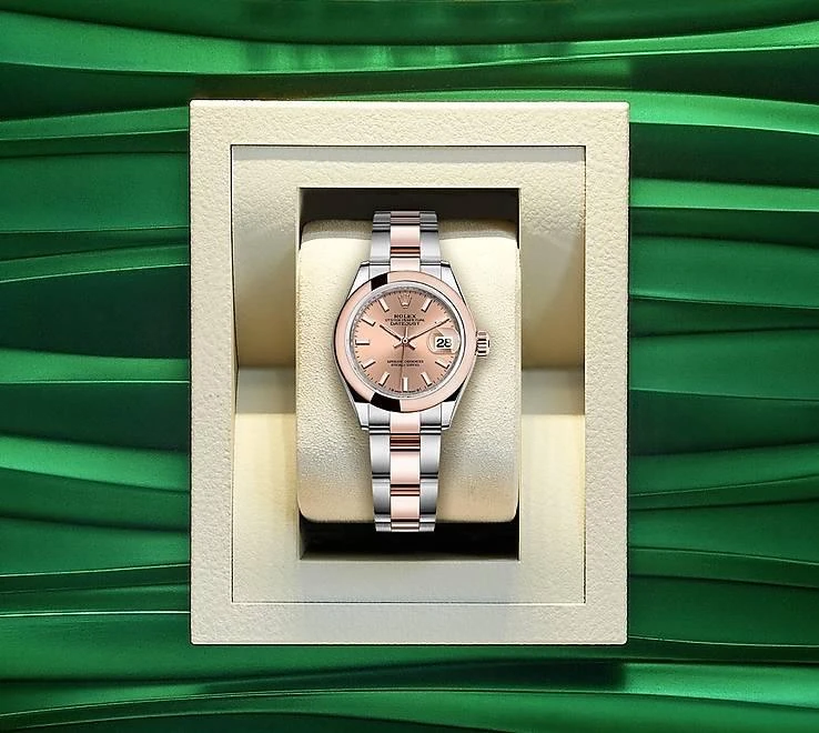 Купить копии элитных часов  Rolex Lady-Datejust Oyster Perpetual 28 mm m279161-0024: в наличии!