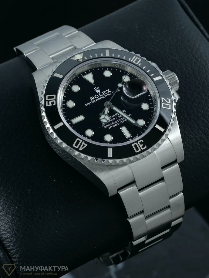 Купить копии элитных часов  Rolex Submariner 41 Date Oyster steel 126610LN: в наличии!