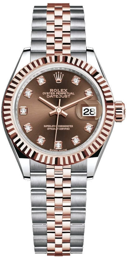 Купить копии элитных часов  Rolex Lady-Datejust 28 Oyster m279171-0011: в наличии!