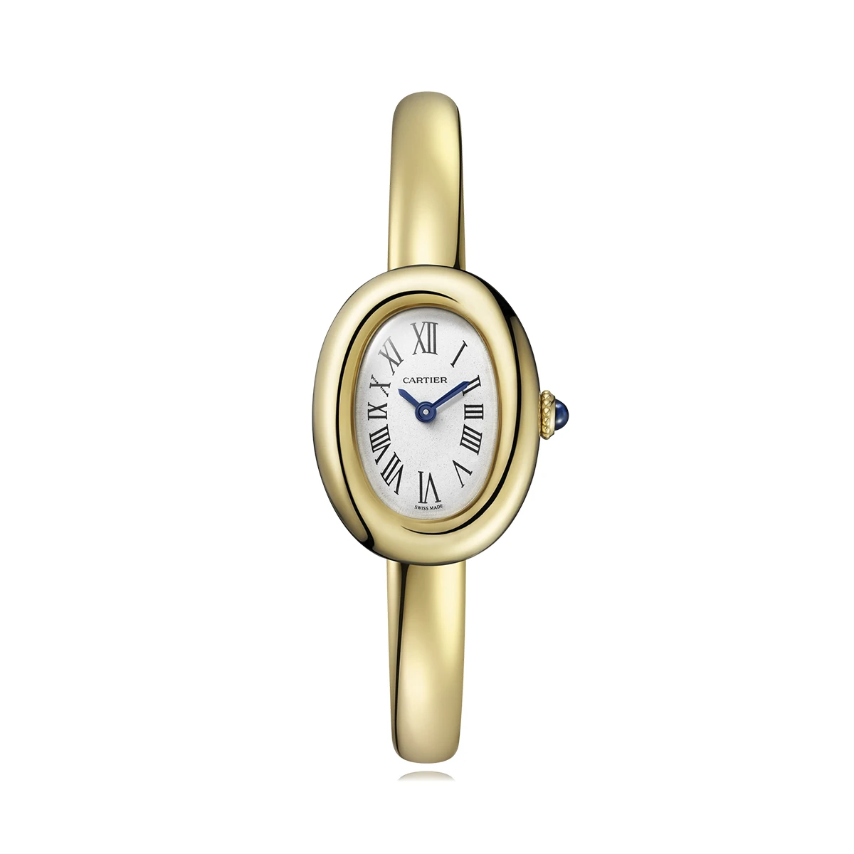 Купить копии элитных часов  Cartier Baignoire Watch Mini Size 17 Yellow Gold WGBA0035: в наличии!
