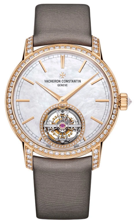 Купить копии элитных часов  Vacheron Constantin Traditionnelle Tourbillon 6035T/000R-B634: в наличии!