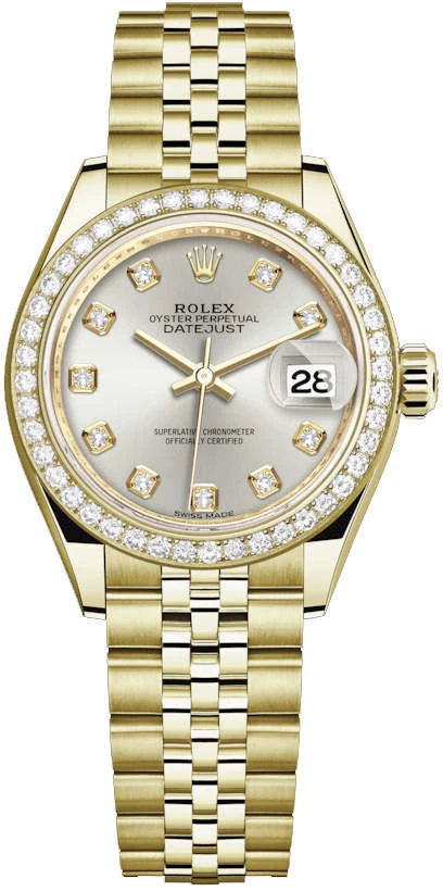 Купить копии элитных часов  Rolex Lady-Datejust 28 Oyster m279138rbr-0020: в наличии!
