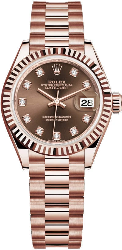 Купить копии элитных часов  Rolex Lady-Datejust 28 Oyster m279175-0016: в наличии!