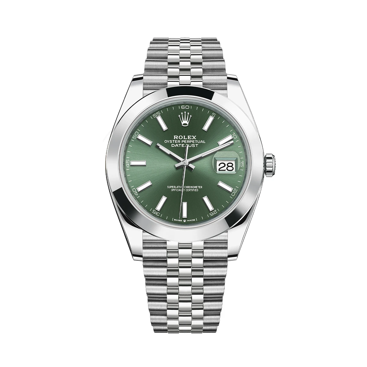 Купить копии элитных часов  Rolex Datejust Oyster Oystersteel 41 mm 126300: в наличии!