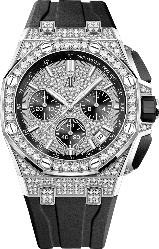 Купить копии элитных часов  Audemars Piguet Royal Oak Offshore Selfwinding Chronograph 26423BC.ZZ.D002CA.01: в наличии!