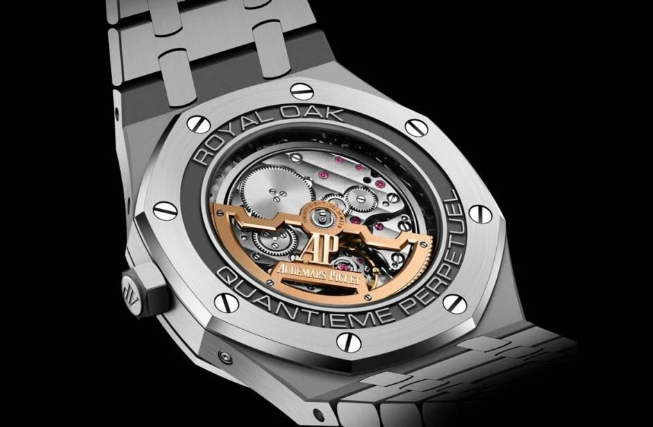 Купить копии элитных часов  Audemars Piguet Royal Oak Perpetual Calendar 26598BC.ZZ.1220BC.01: в наличии!
