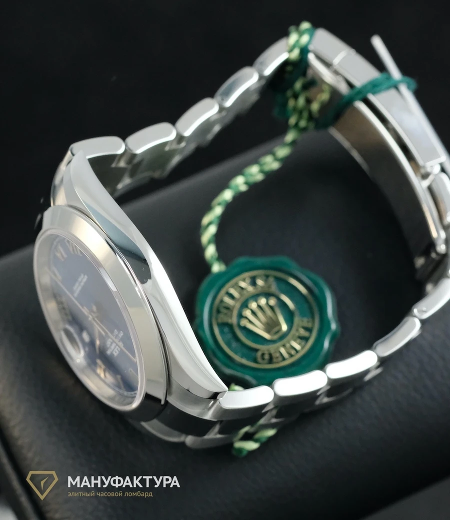 Купить копии элитных часов  Rolex Oyster Perpetual Datejust II 41mm Blue Azzurro 126300: в наличии!