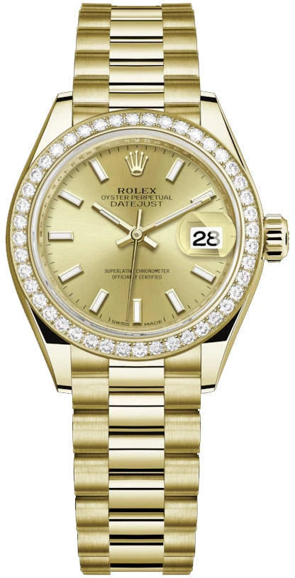 Купить копии элитных часов  Rolex Lady-Datejust 28 Oyster m279138rbr-0014: в наличии!
