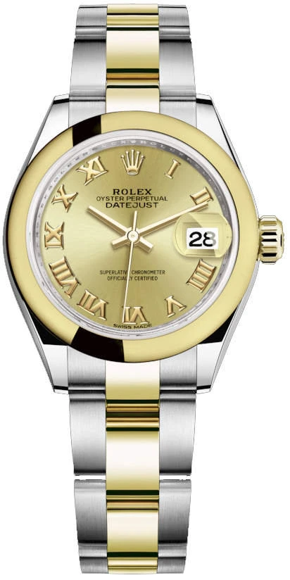 Купить копии элитных часов  Rolex Lady-Datejust 28 Oyster m279163-0010: в наличии!