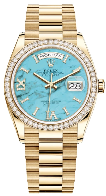 Купить копии элитных часов  Rolex Day-Date 36 Oyster m128348rbr-0037: в наличии!