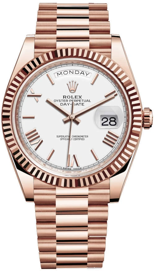 Купить копии элитных часов  Rolex Day-Date 40 Oyster m228235-0032: в наличии!