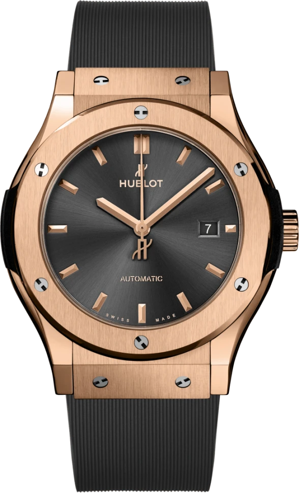Купить копии элитных часов  Hublot Classic Fusion Racing Grey King Gold 542.OX.7081.RX: в наличии!