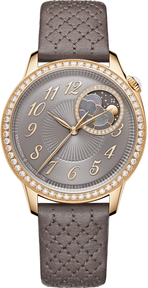 Купить копии элитных часов  Vacheron Constantin Egerie Moon Phase 8005F/000R-B958: в наличии!