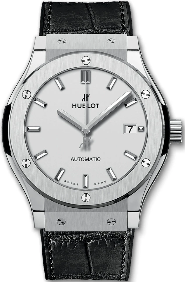 Купить копии элитных часов  Hublot Classic Fusion Opalin Titanium 45 511.NX.2611.LR: в наличии!