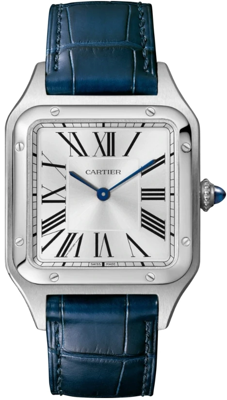 Купить копии элитных часов  Cartier Santos-Dumont WSSA0022: в наличии!