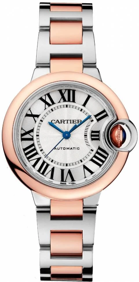 Купить копии элитных часов  Cartier Ballon Bleu De W2BB0032: в наличии!
