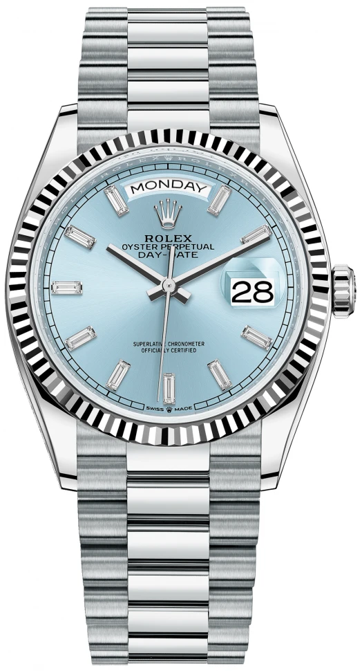 Купить копии элитных часов  Rolex Day-Date 36 Oyster Perpetual m128236-0009: в наличии!