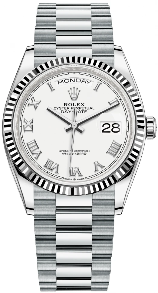 Купить копии элитных часов  Rolex Day-Date 36 Oyster Perpetual m128236-0007: в наличии!