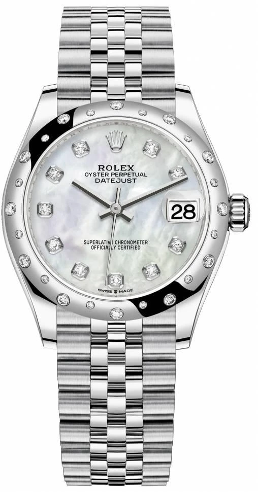 Купить копии элитных часов  Rolex Datejust 31 m278344rbr-0006: в наличии!