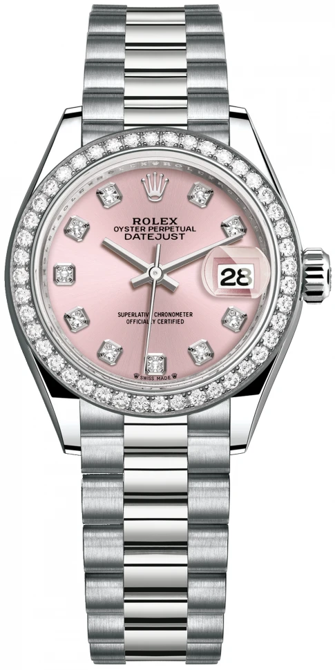 Купить копии элитных часов  Rolex Lady-Datejust Oyster Perpetual m279139rbr-0005: в наличии!