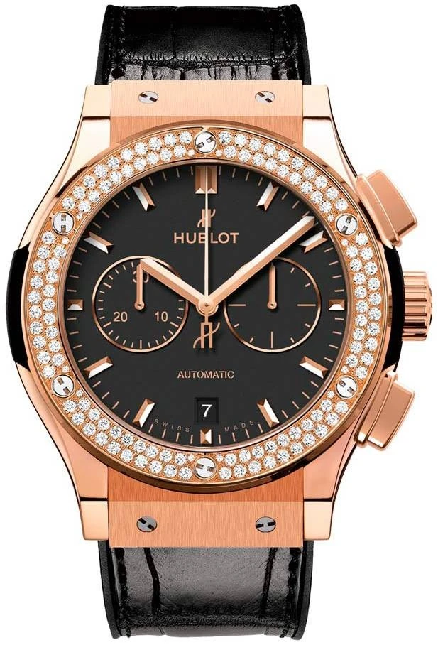 Купить копии элитных часов  Hublot Classic Fusion Chronograph 42 mm 541.OX.1181.LR.1104: в наличии!